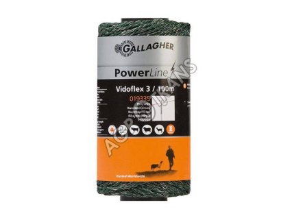 Litzenseil mit 6 Leitern - 100m, grün