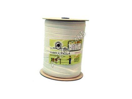 Leitfähiges Band 20mm 6 Drähte 400m, weiß