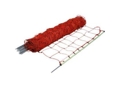 Leitfähiges Netz für Schafe, Höhe 90 cm, Länge 50 m, 1 Zacke