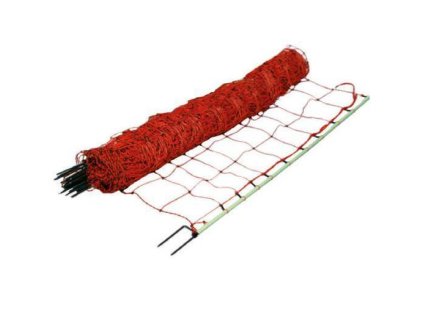 Leitfähiges Netz für Ziegen, Höhe 105 cm, Länge 50 m, 2 Zinken