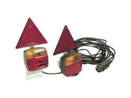 Satz Rückleuchten mit Magnetreflektor 7,5/2,5m