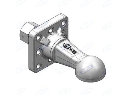 Kugelzugöse mit Flansch 80 mm