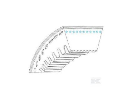 Keilriemen 9,7x832mm für Al-ko AK518652