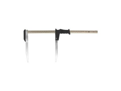 Messkluppe L 60 cm Ovalprofil