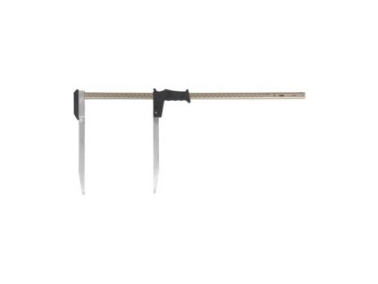 Messkluppe L 80 cm Ovalprofil