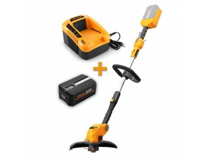 Riwall PRO RALT 3040 Set - Trimmer mit Batterieladegerät 40 V 2Ah