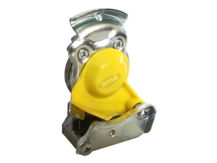 ISO-Kupplungskopf für Anhänger gelb