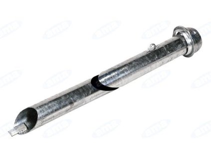 Verzinktes Rohr mit Kugel 120 mm / 2 m