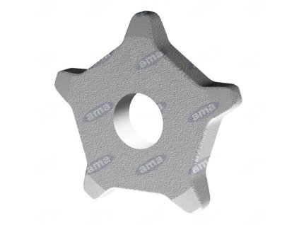 Metallkettenrad 80 - 5 Zähne