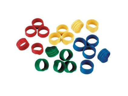 Geflügelkennzeichnungsringe 12 mm 100 Stück