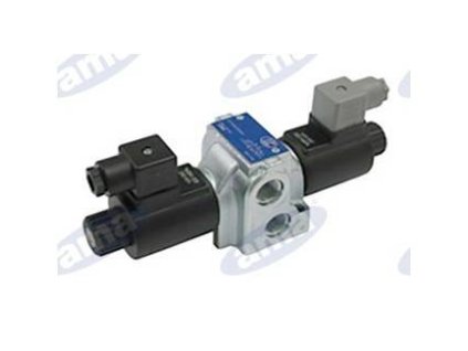 Elektrisches Wegeventil für 4 lenkbare Räder