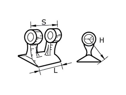 Hammerschlegel  65x75x80 mm