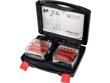 Dynamisches kabelloses  Rückleuchten Set mit Magneten - LED