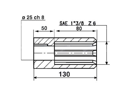 Vorsatzlager  für Hydraulikmotoren