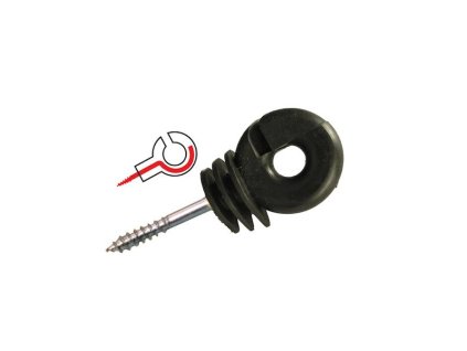Ringisolator mit Schraube 5mm - MINI
