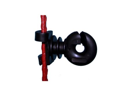 Runder Isolator für ovalen Stab