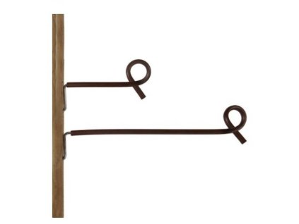 Isolator-Abstandhalter PIGTAIL 40cm, braun