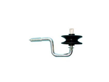 Eckisolator mit Schraubrolle