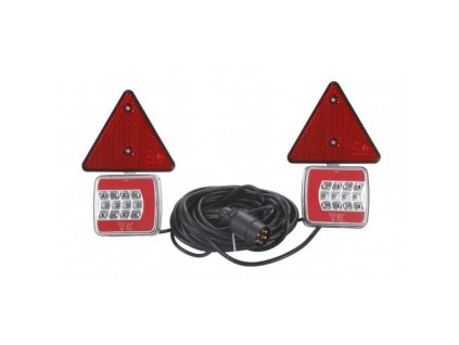 LED-Licht-Set, magnetisch, Reflektor, Kabel 7,5 m