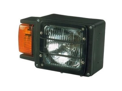 Komplettes vorderes Standlicht, abgeblendet, Fernlicht, Blinker - links 12V