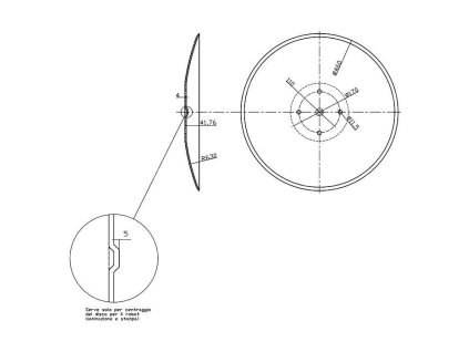 Scheibe, Ø 460/4mm AMAZONE, Gl.