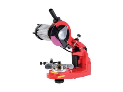 Sägekettenschärfgerät mit automatischer Klemmung