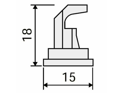 Kunststoff-Spiegeldüse