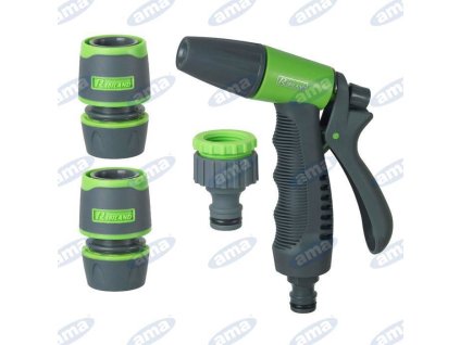 Spritzpistolen-Set mit Durchflussregelung (Schnellkupplungen) 12 - 15 mm