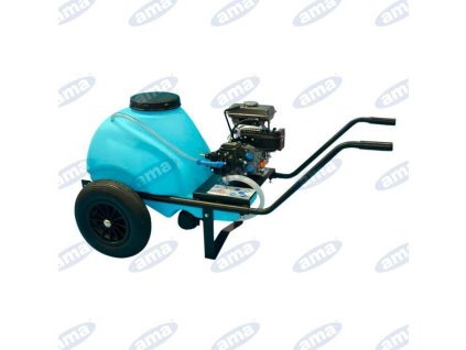 Komplette Schubkarre mit 120l Tank