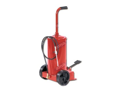 16 kg Fußfettpresse mit Rädern