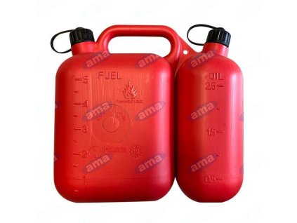 Kunststoff-Kanister doppelt 5 l 2,5 l