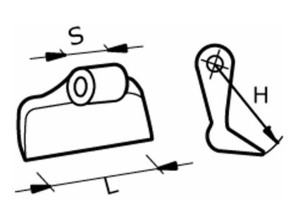 Hammerschlegel 90x120x40 mm