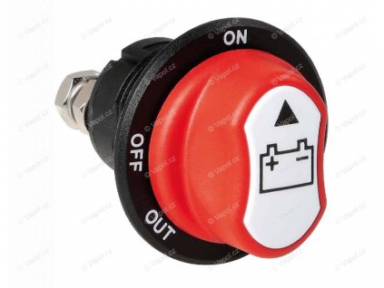 Mini-Batterietrennschalter mit abnehmbarem Wahlschalter