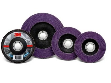 Lamellenschleifscheibe konisch 115mm x 22,23mm, 60