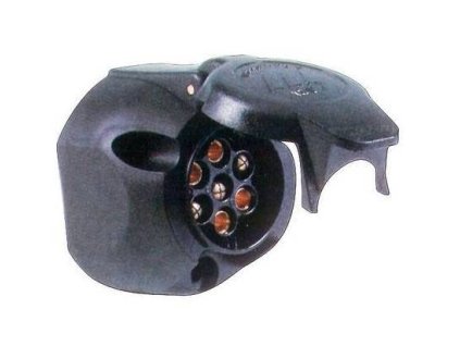 7-polige Steckdose für Aufzüge 12V - Kunststoff