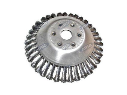 Stahlbürstenkopf für Freischneider 200x25,4 mm