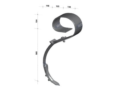Blattfederzinke  BF, ohne Schar