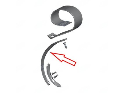 Blattfederzinke  50x10 BFR