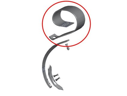 Blattfederzinke  65x16 BFR