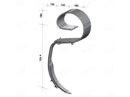 Blattfederzinke  GT N1 FC, mit Schar CP7483