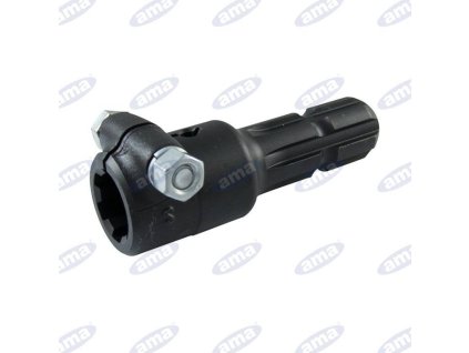 Zapfwellenadapter / Verlängerung mit Klemmschraube  165 mm