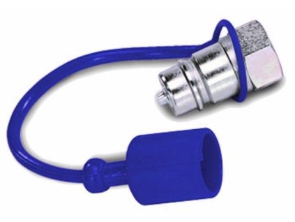 Staubschutz für Schnellkupplung - Stecker 1/2" Blau