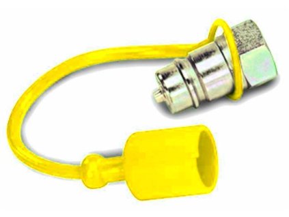 Staubschutz für Schnellkupplung - Stecker 1/2" Gelb