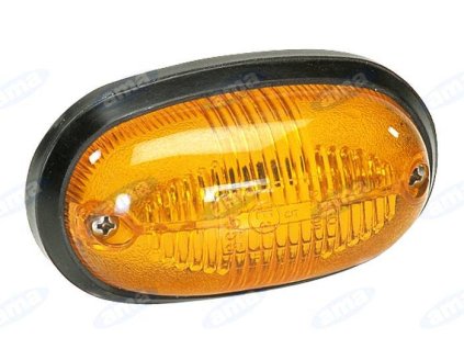 Orangefarbene Begrenzungsleuchte 54x94 mm 12v 5W