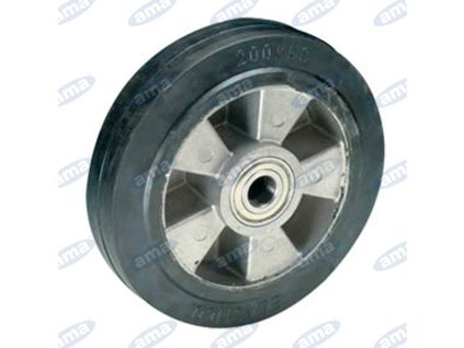 Vollgummirad (Radkörper aus Aluminium)