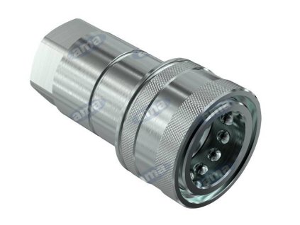 Hydraulische Schnellkupplung mit Kugelventil 3/8" BSP  Innengewinde