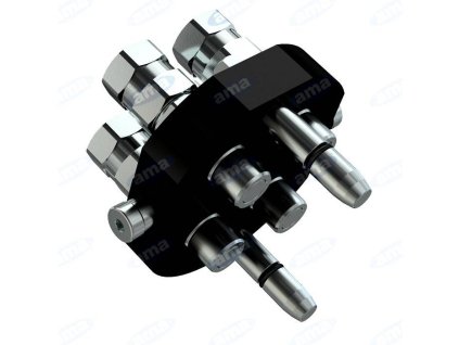 Multikupplung FASTER 3/8", 4 Anschlüsse, Mobilteil