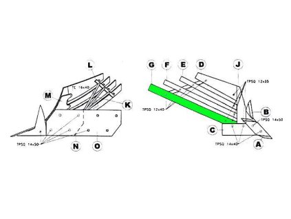 VORDERSEITE AMEISENFUTTER FÜR AUSSENFURCHE RH.