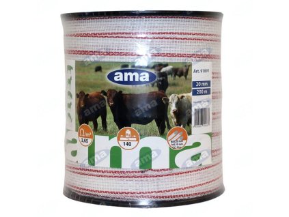 Weidezaun-Band 20 mm, Länge 200 m