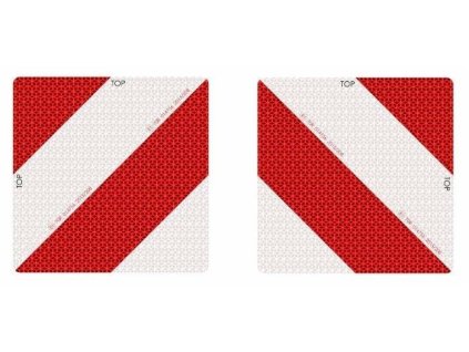 Warntafel 2-tlg. Satz  282x282 mm